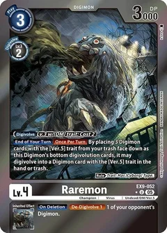 Raremon (Limited Foil) EX9-052 U