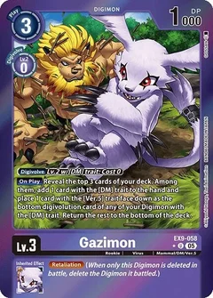 Gazimon (Limited Foil) EX9-058 U