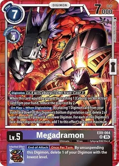 Megadramon EX9-064 SR