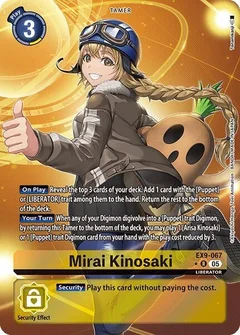 Mirai Kinosaki (Alternate Art) EX9-067 R