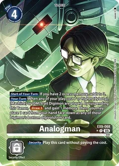 Analogman (Alternate Art) EX9-068 R