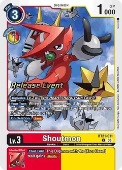 Shoutmon BT21-011 U