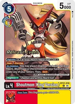 Shoutmon (King Version) BT21-016 U