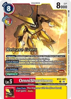 OmniShoutmon BT21-021 U