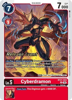 Cyberdramon BT21-024 U