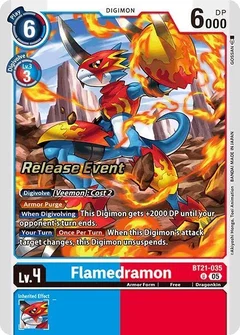 Flamedramon BT21-035 U