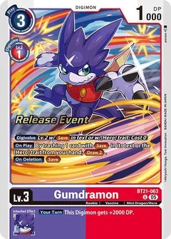 Gumdramon BT21-063 U