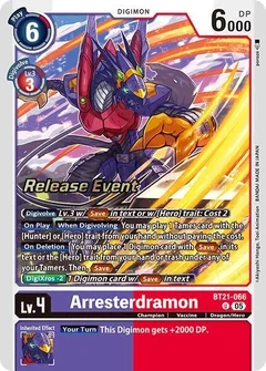 Arresterdramon BT21-066 U