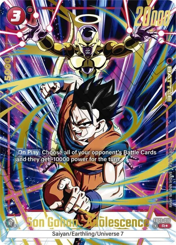 Son Gohan : Adolescence (Alternate Art) Holofoil