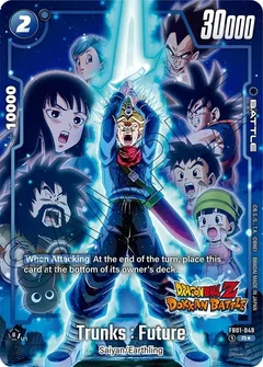 Trunks : Future - FB01-049 (Dragon Ball Z Dokkan Battle Alternate Art) Holofoil FB01-049