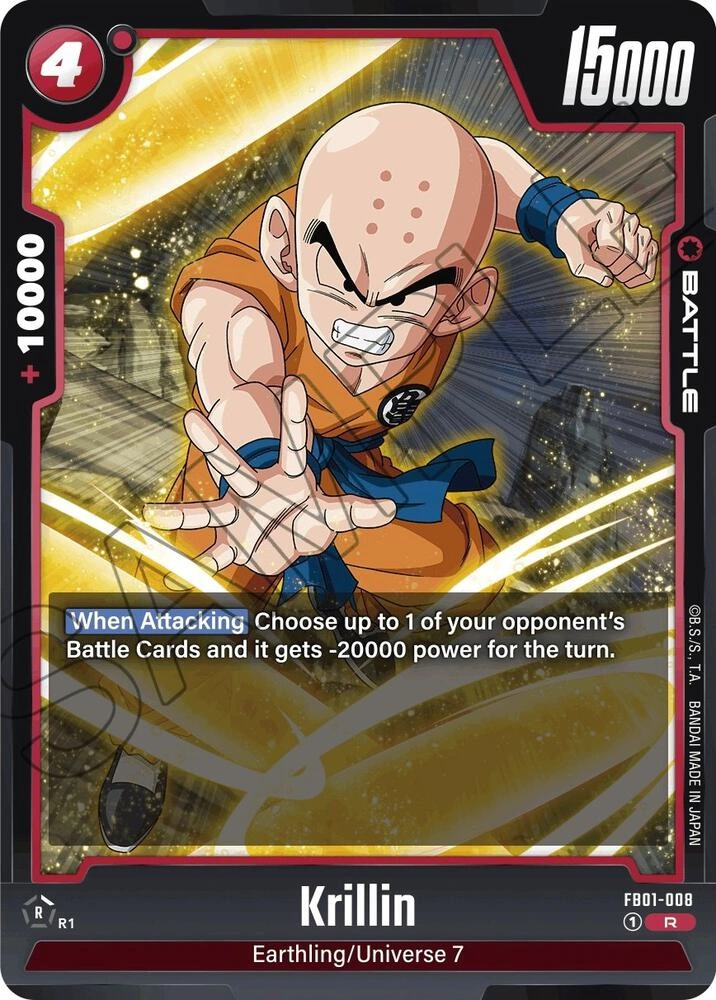 Krillin - FB01-008 Holofoil