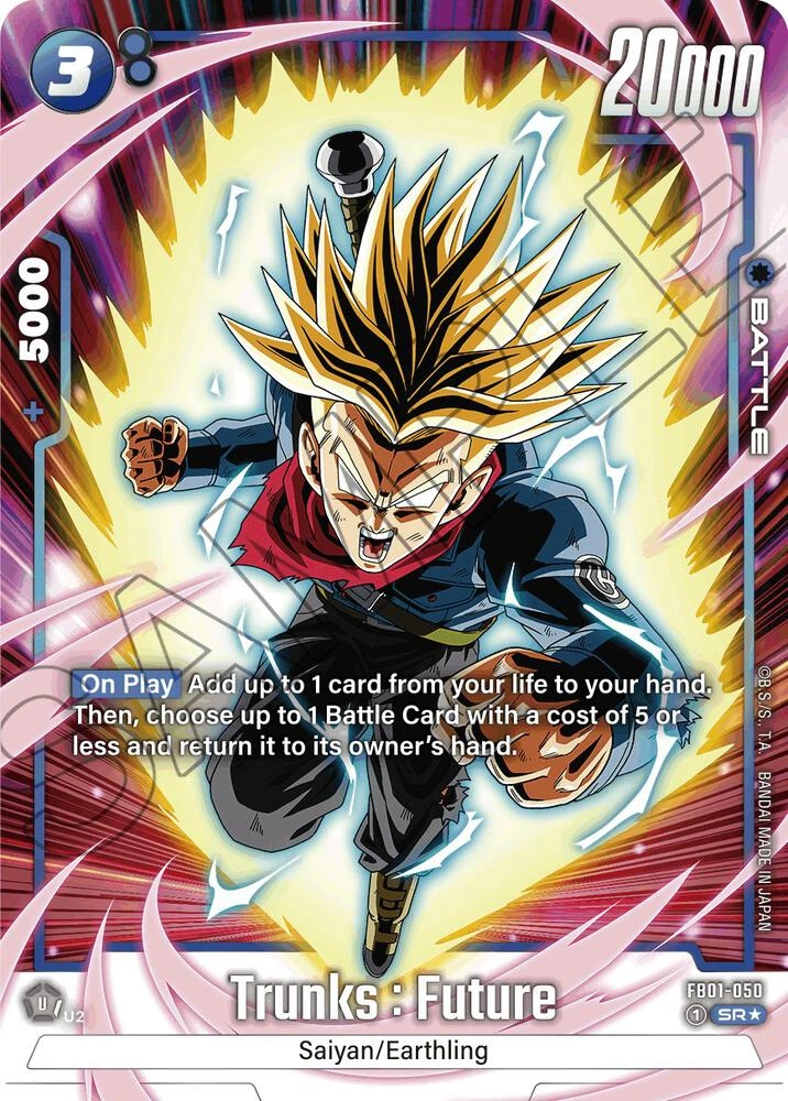 Trunks : Future - FB01-050 (Alternate Art) Holofoil