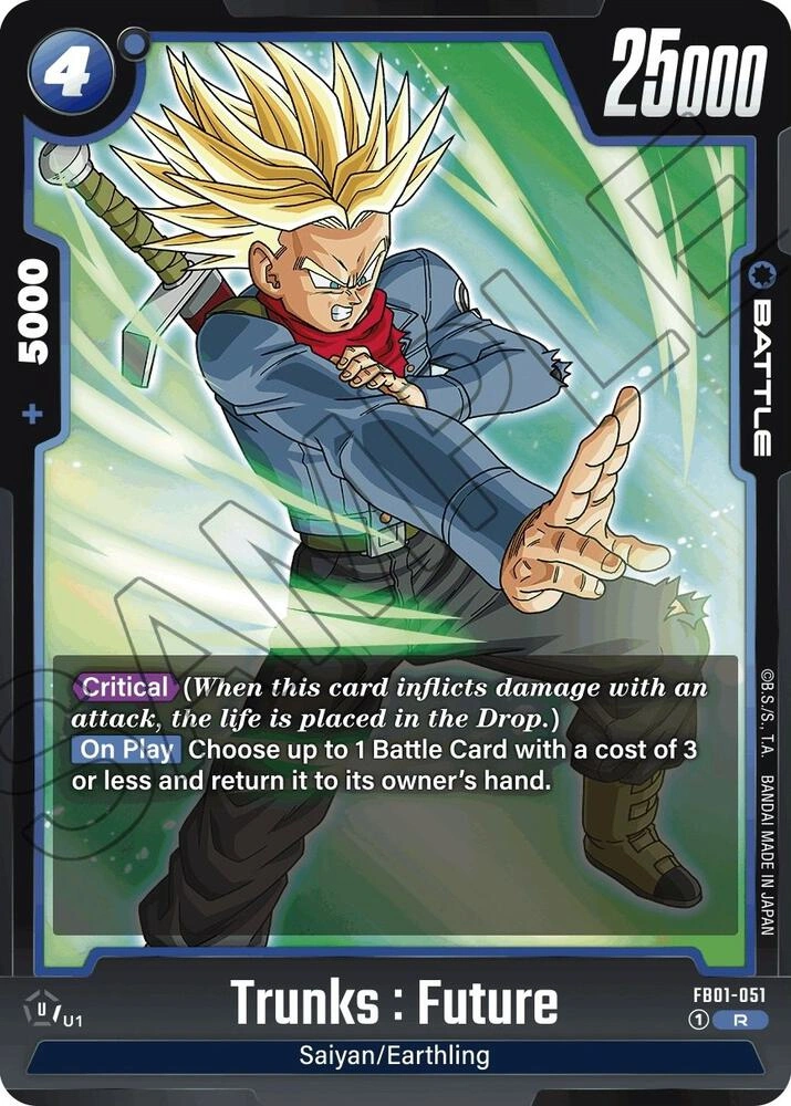 Trunks : Future - FB01-051 Holofoil