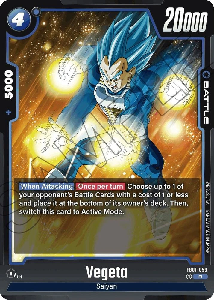 Vegeta - FB01-059 Holofoil