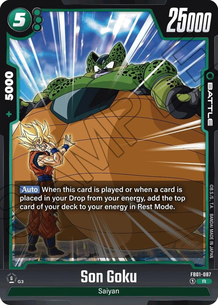Son Goku - FB01-087 Holofoil