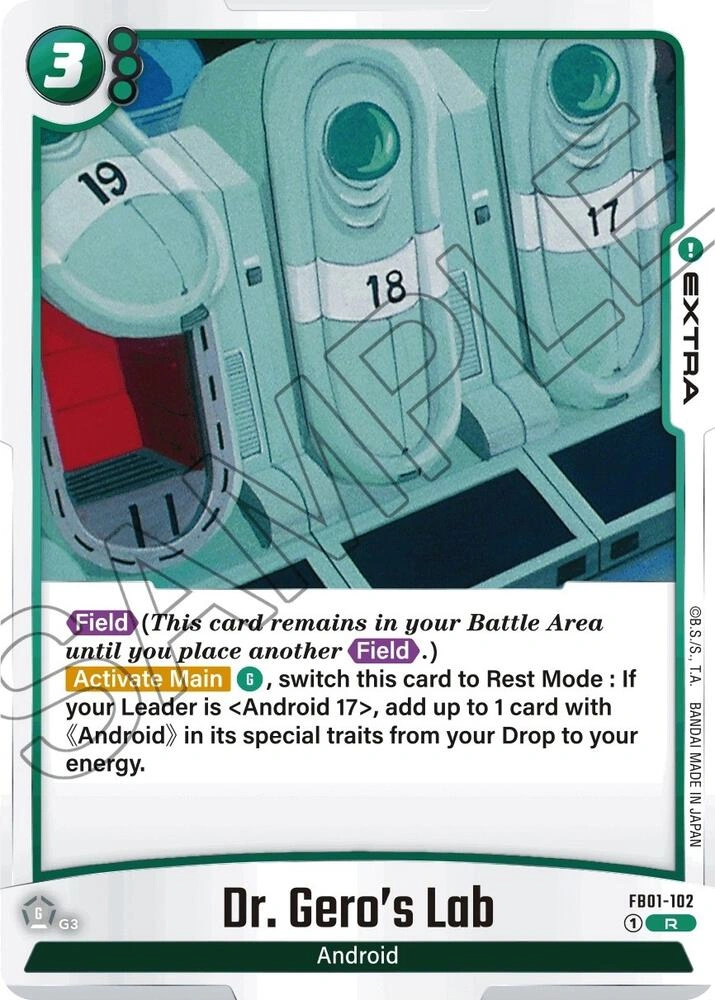 Dr. Gero's Lab Holofoil