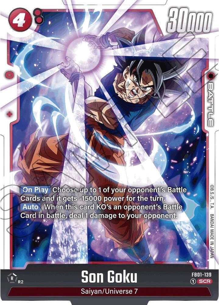 Son Goku - FB01-139 Holofoil