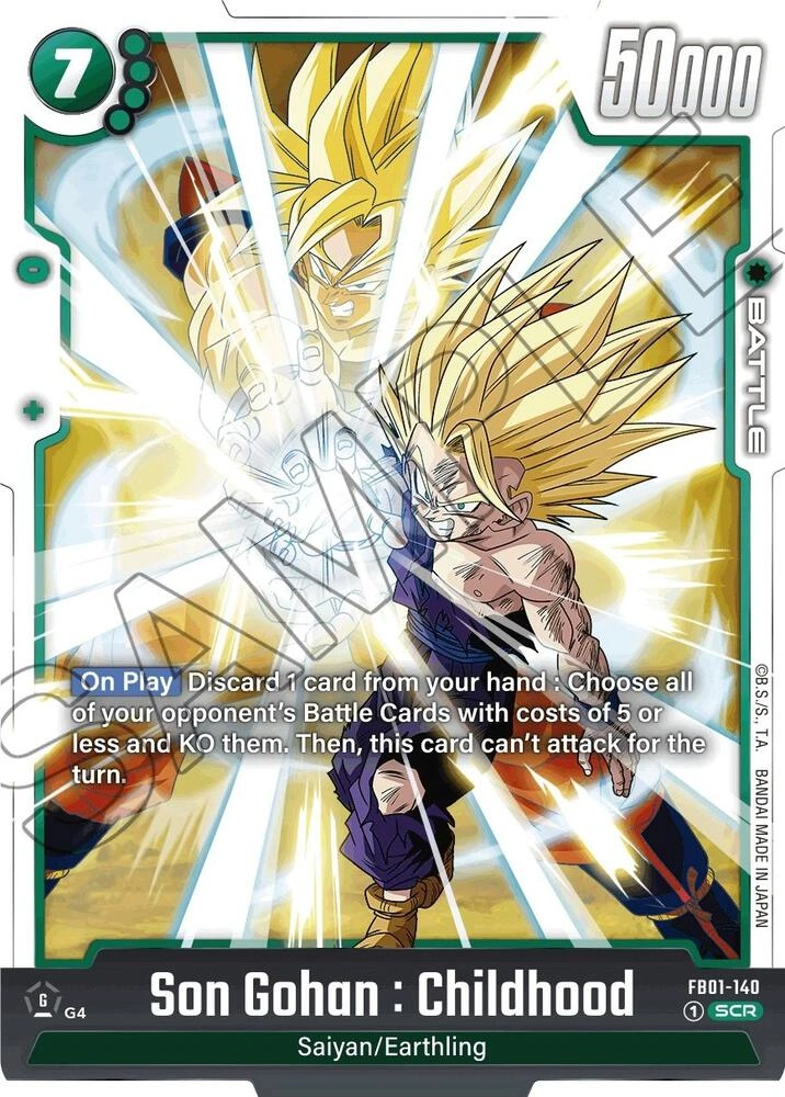 Son Gohan : Childhood - FB01-140 Holofoil