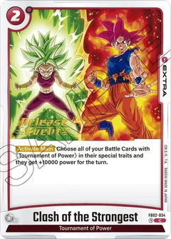Clash of the Strongest FB02-034