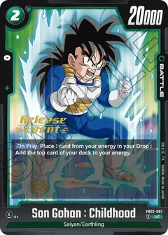 Son Gohan : Childhood - FB02-087 FB02-087
