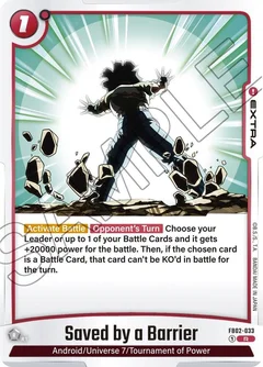 Saved by a Barrier Holofoil FB02-033