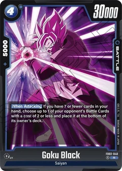 Goku Black - FB02-040 Holofoil FB02-040