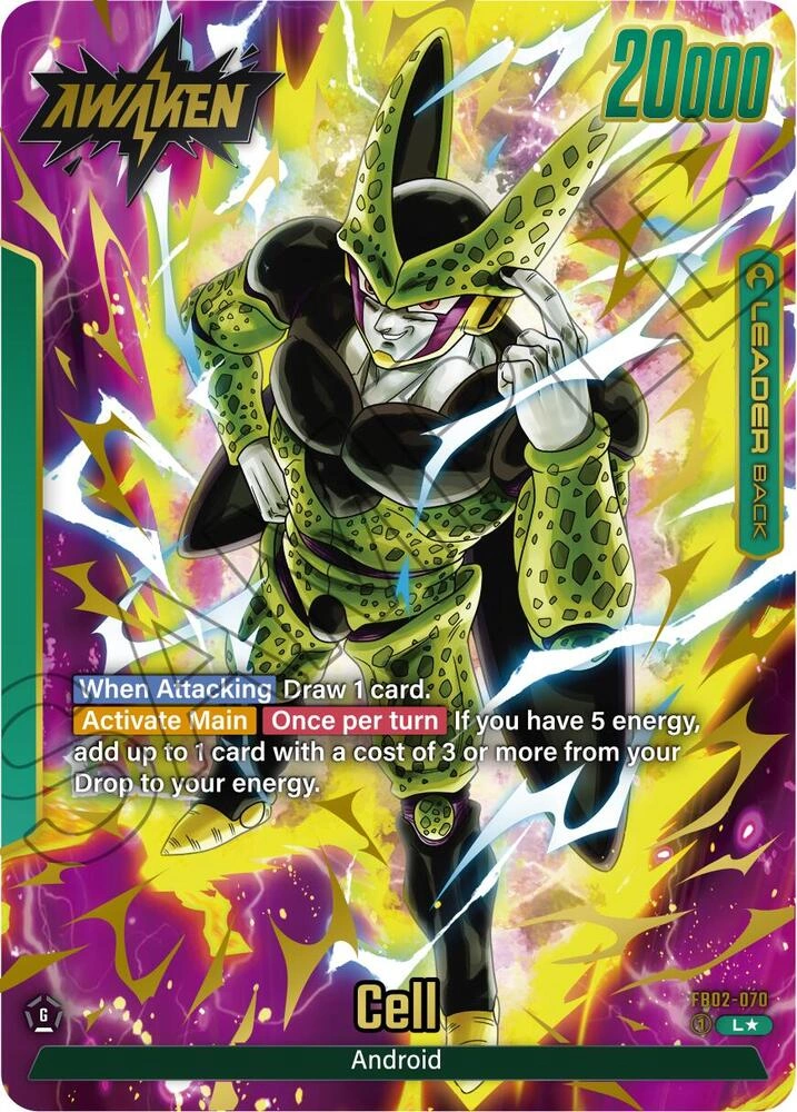 Cell - FB02-070 (Alternate Art) Holofoil