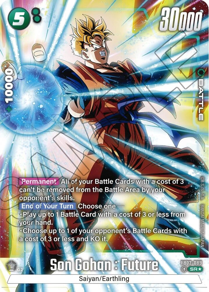 Son Gohan : Future (Alternate Art) Holofoil