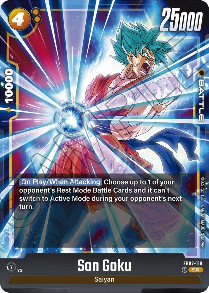 Son Goku - FB02-119 Holofoil