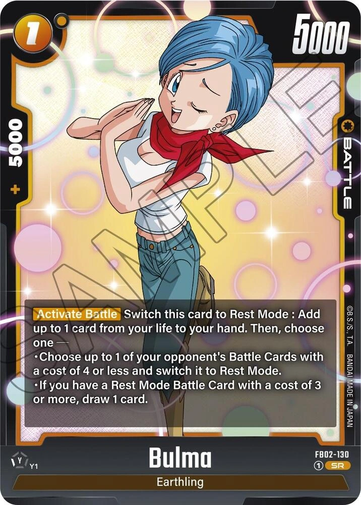 Bulma - FB02-130 Holofoil