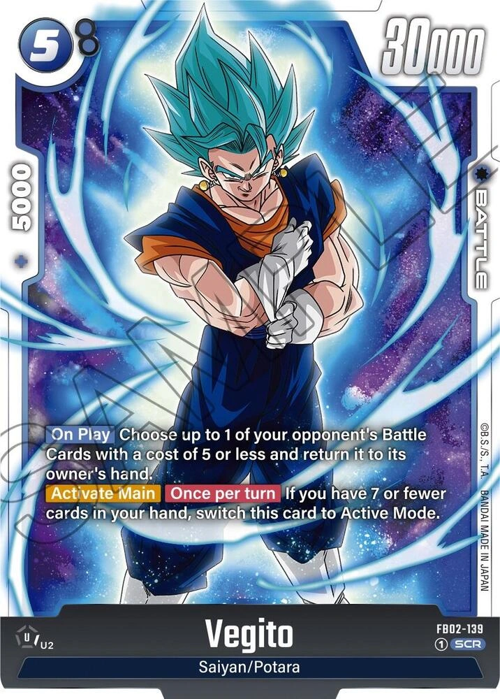 Vegito - FB02-139 Holofoil