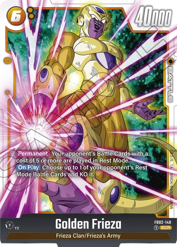 Golden Frieza Holofoil