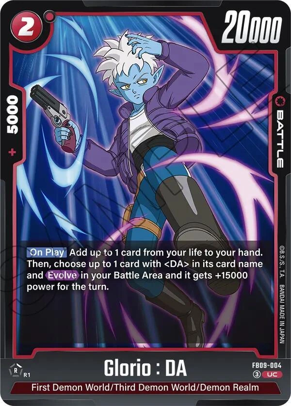 Glorio : DA