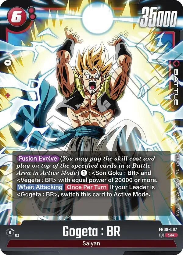 Gogeta : BR - FB09-007 Holofoil