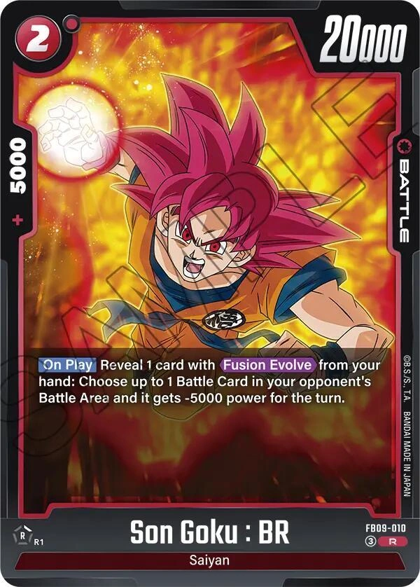 Son Goku : BR - FB09-010 Holofoil