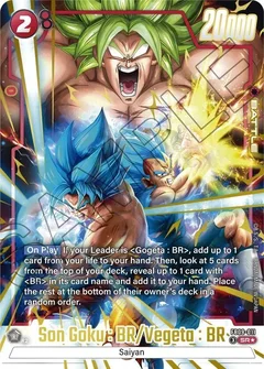 Son Goku : BR/Vegeta : BR (Alternate Art) Holofoil FB09-011