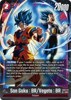 Son Goku : BR/Vegeta : BR Holofoil FB09-011