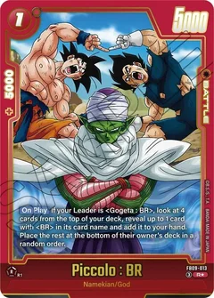 Piccolo : BR (Alternate Art) Holofoil FB09-013