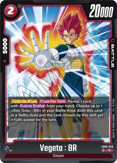 Vegeta : BR - FB09-020 Holofoil FB09-020