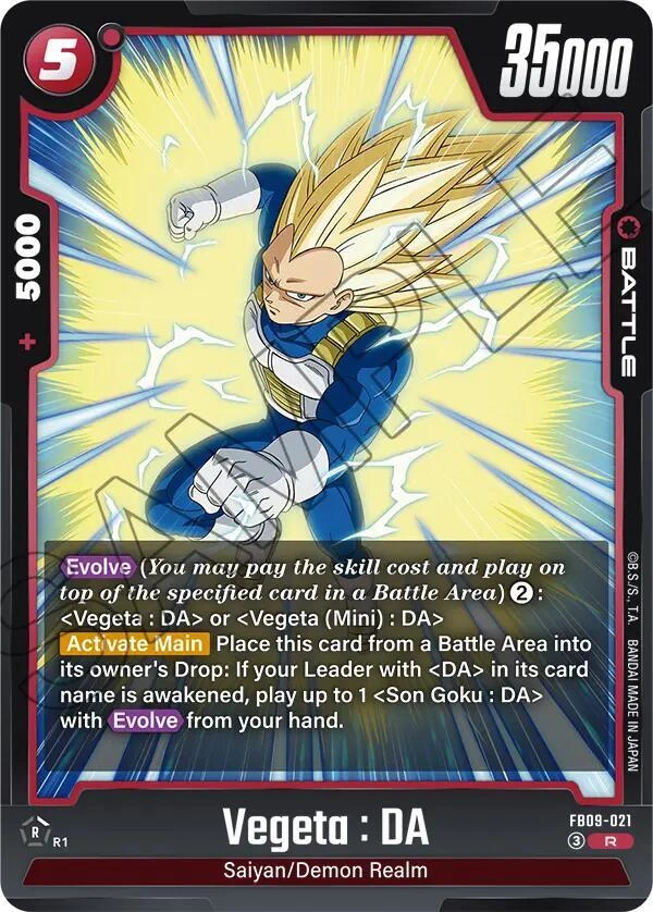 Vegeta : DA Holofoil