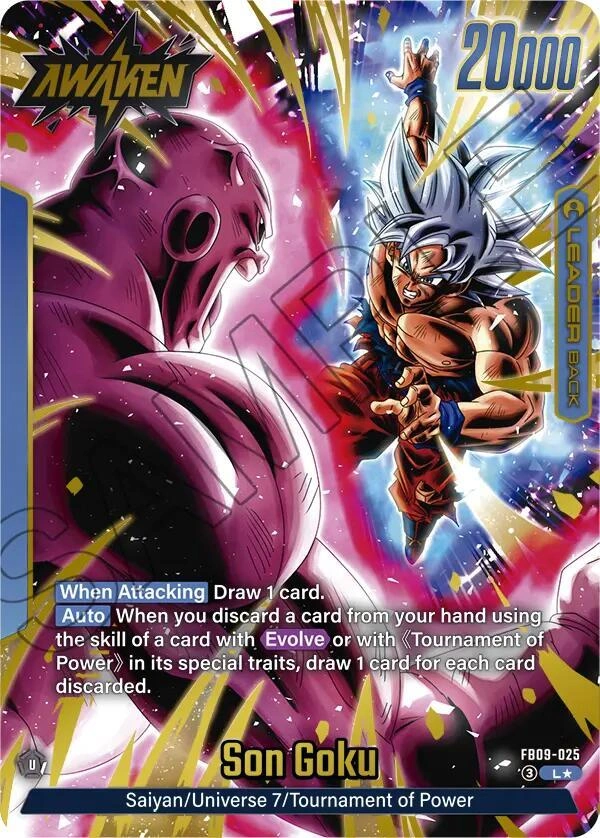 Son Goku - FB09-025 (Alternate Art) Holofoil