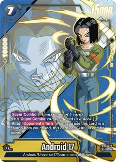 Android 17 - FB09-029 (Alternate Art) Holofoil FB09-029