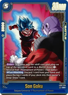 Son Goku - FB09-036 (Alternate Art) Holofoil FB09-036