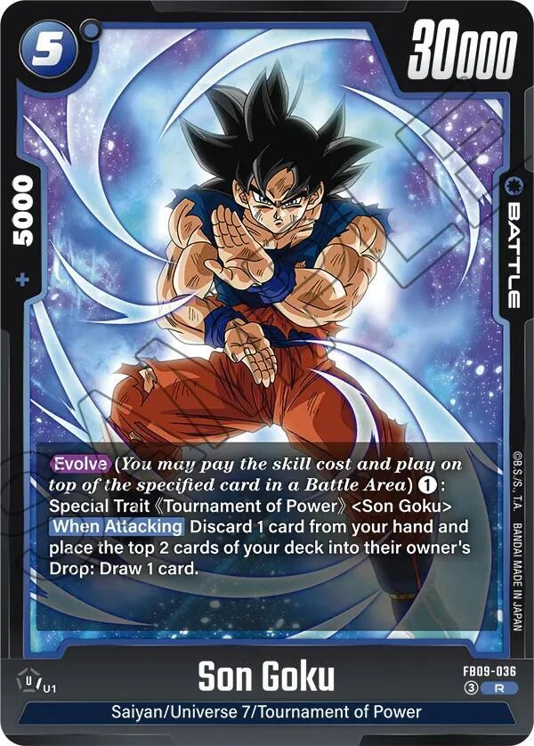 Son Goku - FB09-036 Holofoil