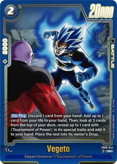Vegeta - FB09-044 (Alternate Art) Holofoil FB09-044