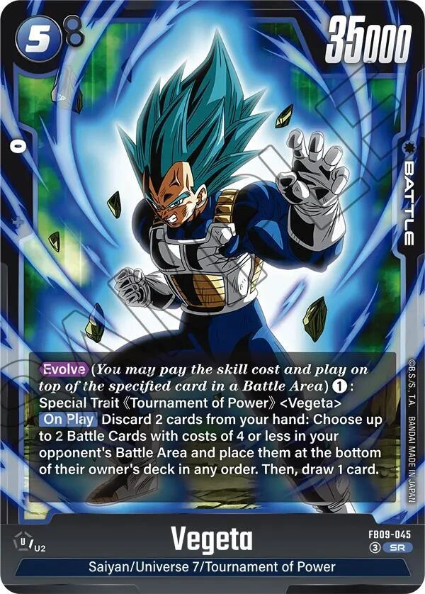 Vegeta - FB09-045 Holofoil