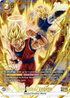 Son Goku/Vegeta (Alternate Art) Holofoil FB09-082