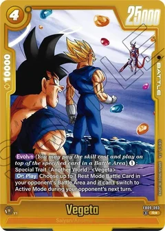 Vegeta - FB09-093 (Alternate Art) Holofoil FB09-093