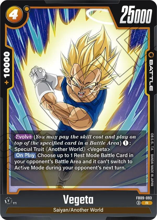 Vegeta - FB09-093 Holofoil