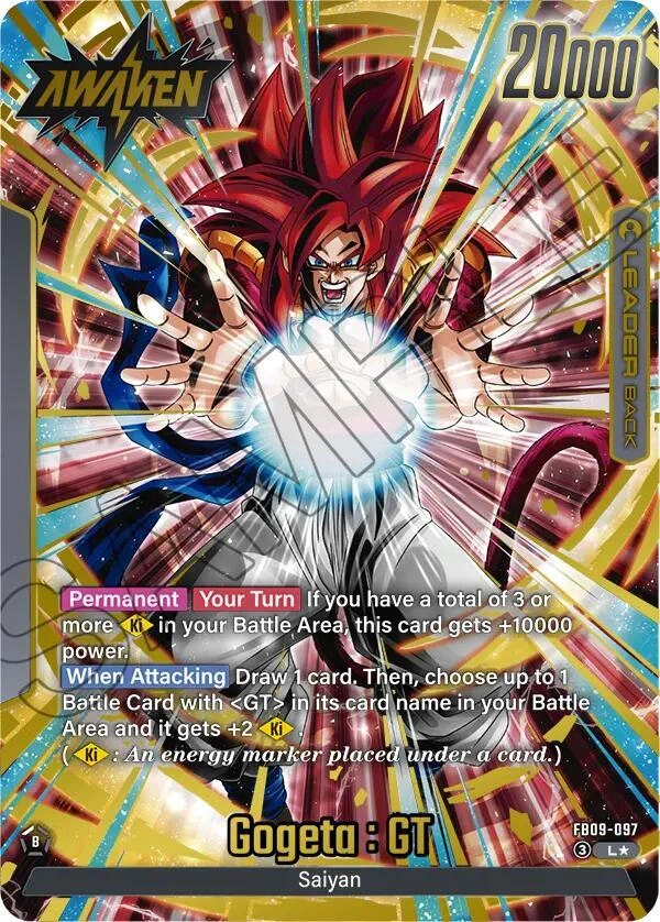 Gogeta : GT (Alternate Art) Holofoil